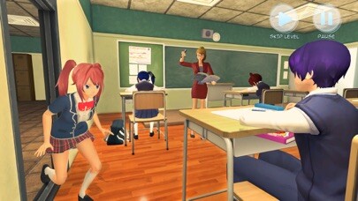 Emulate iPhone app Sakura High School Girl Life using MyAndroid