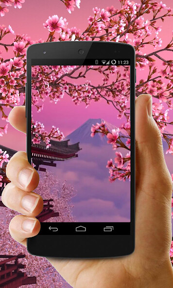 Run android online APK Sakura Video Live Wallpaper from MyAndroid or emulate Sakura Video Live Wallpaper using MyAndroid