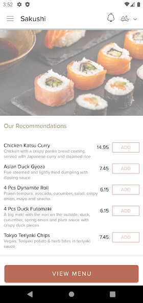 Run android online APK Sakushi Japanese - Sheffield from MyAndroid or emulate Sakushi Japanese - Sheffield using MyAndroid Run android online APK Sakushi Japanese - Sheffield from MyAndroid or emulate Sakushi Japanese - Sheffield using MyAndroid