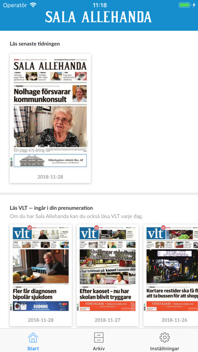 Run android online APK Sala Allehanda e-tidning from MyAndroid or emulate Sala Allehanda e-tidning using MyAndroid