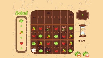 Emulate iPhone app Salad-game using MyAndroid