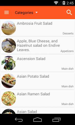 Emulate Android APK Salad Recipes Easy - Healthy Recipes Cookbook Emulate Android APK Salad Recipes Easy - Healthy Recipes Cookbook