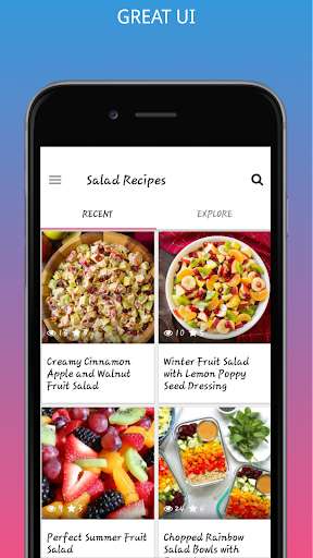 Emulate Android APK Salad Recipes FREE!