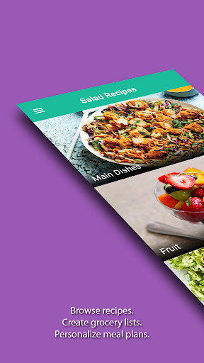 Run android online APK Salad Recipes - Grocery Lists & Meal Plans from MyAndroid or emulate Salad Recipes - Grocery Lists & Meal Plans using MyAndroid
