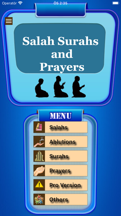 Emulate iPhone app Salah and Ablution Teacher using MyAndroid Emulate iPhone app Salah and Ablution Teacher using MyAndroid