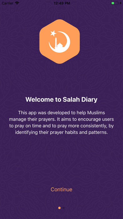 Emulate iPhone app Salah Diary using MyAndroid Emulate iPhone app Salah Diary using MyAndroid