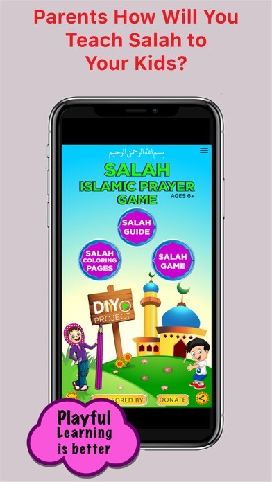 Emulate iPhone app Salah Islamic Prayer Game using MyAndroid Emulate iPhone app Salah Islamic Prayer Game using MyAndroid