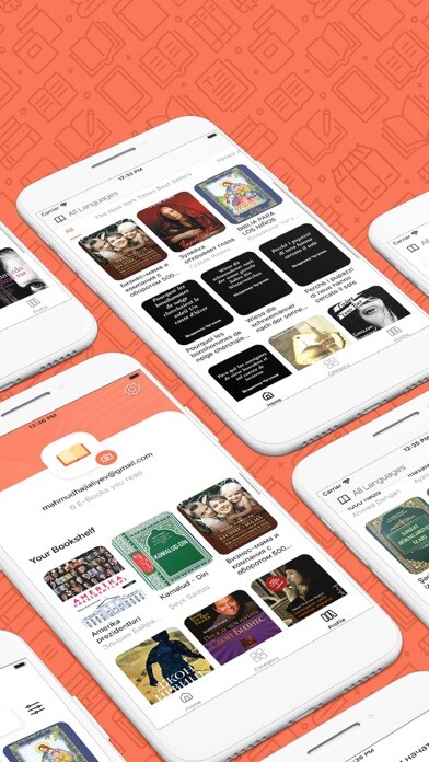 Emulate iPhone app Salam Books using MyAndroid
