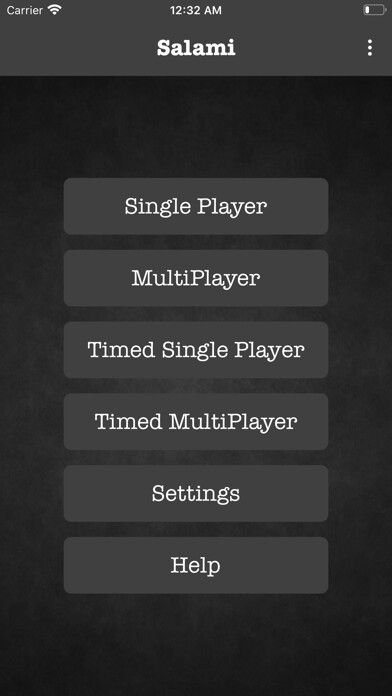 Emulate iPhone app Salami Card Game using MyAndroid Emulate iPhone app Salami Card Game using MyAndroid