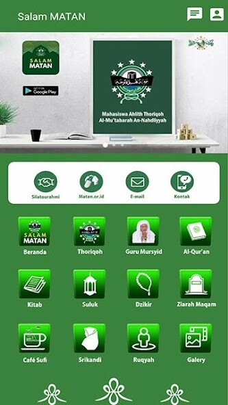 Run android online APK Salam MATAN - Mahasiswa Thoriqoh An-Nahdliyyah from MyAndroid or emulate Salam MATAN - Mahasiswa Thoriqoh An-Nahdliyyah using MyAndroid Run android online APK Salam MATAN - Mahasiswa Thoriqoh An-Nahdliyyah from MyAndroid or emulate Salam MATAN - Mahasiswa Thoriqoh An-Nahdliyyah using MyAndroid