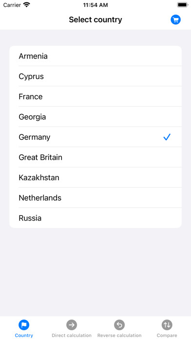 Emulate iPhone app Salary Abroad using MyAndroid Emulate iPhone app Salary Abroad using MyAndroid