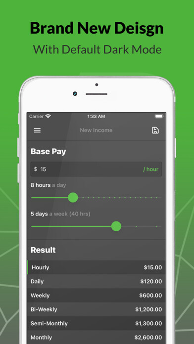 Emulate iPhone app Salary Calculator - Pay Check using MyAndroid Emulate iPhone app Salary Calculator - Pay Check using MyAndroid