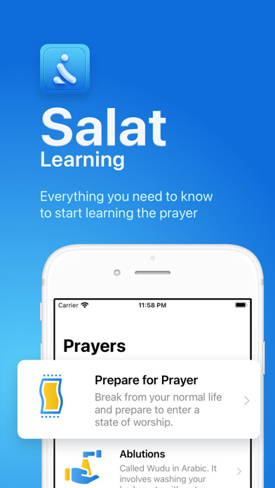 Emulate iPhone app Salat Learning (Salah) using MyAndroid Emulate iPhone app Salat Learning (Salah) using MyAndroid