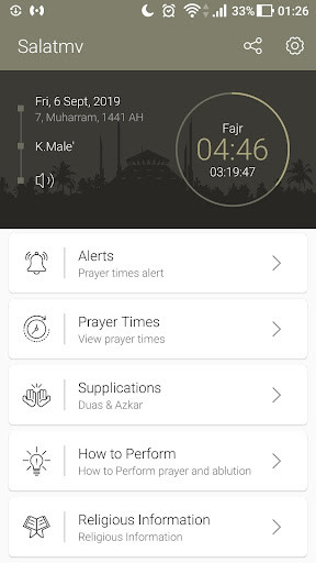 Emulate Android APK Salat MV