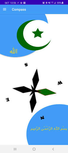 Run android online APK Salat Qibla Compass - Tools for islamic prayer from MyAndroid or emulate Salat Qibla Compass - Tools for islamic prayer using MyAndroid