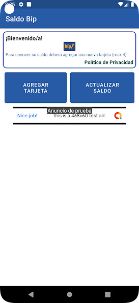 Run android online APK Saldo Bip Chile from MyAndroid or emulate Saldo Bip Chile using MyAndroid Run android online APK Saldo Bip Chile from MyAndroid or emulate Saldo Bip Chile using MyAndroid