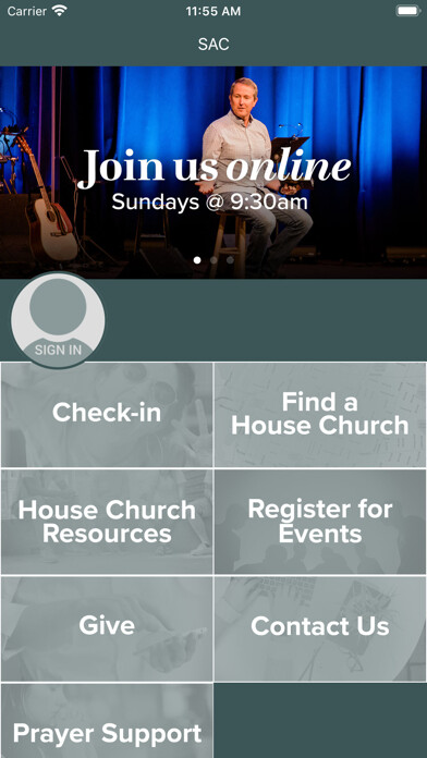 Emulate iPhone app Salem Alliance using MyAndroid