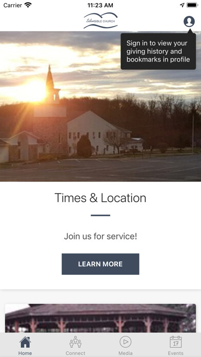 Emulate iPhone app Salem Bible Church using MyAndroid Emulate iPhone app Salem Bible Church using MyAndroid