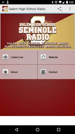Run android online APK Salem High School Radio from MyAndroid or emulate Salem High School Radio using MyAndroid