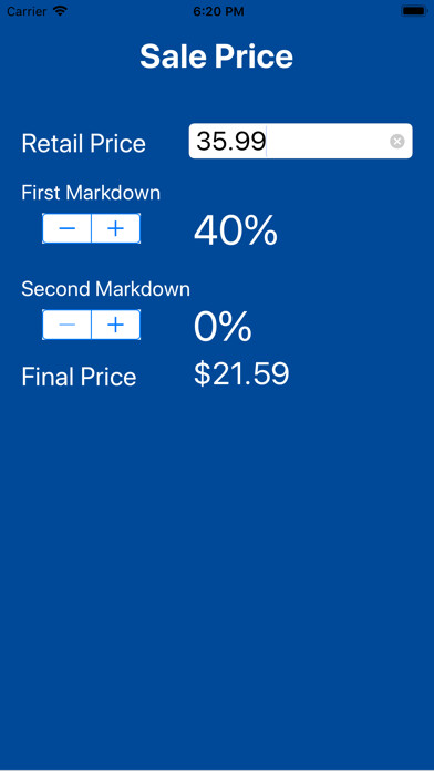 Emulate iPhone app Sale Price by Terramar using MyAndroid Emulate iPhone app Sale Price by Terramar using MyAndroid