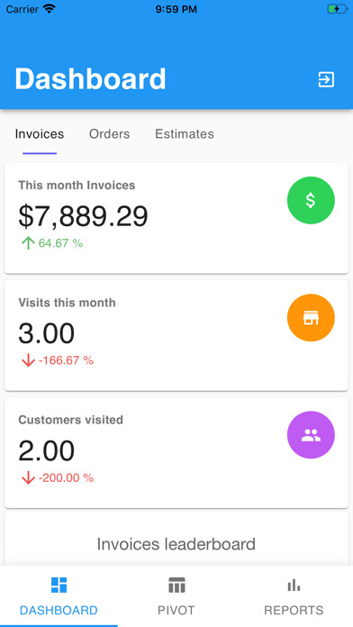 Emulate iPhone app Sales Analytics using MyAndroid