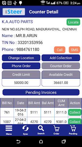 Run android online APK Sales B2C from MyAndroid or emulate Sales B2C using MyAndroid