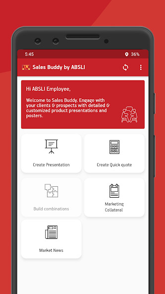 Run android online APK Sales Buddy by ABSLI from MyAndroid or emulate Sales Buddy by ABSLI using MyAndroid Run android online APK Sales Buddy by ABSLI from MyAndroid or emulate Sales Buddy by ABSLI using MyAndroid