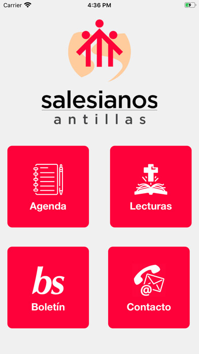 Emulate iPhone app Salesianos ANT using MyAndroid