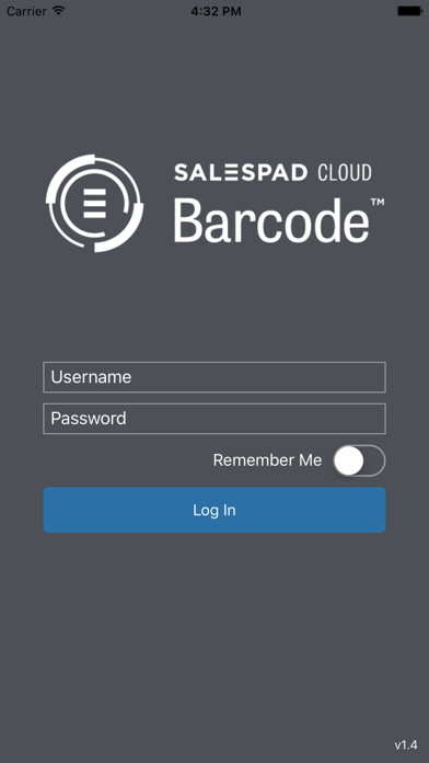 Emulate iPhone app SalesPad Cloud Barcode using MyAndroid Emulate iPhone app SalesPad Cloud Barcode using MyAndroid