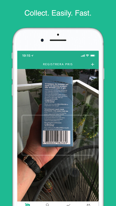 Emulate iPhone app SalesSpy - Research the market using MyAndroid