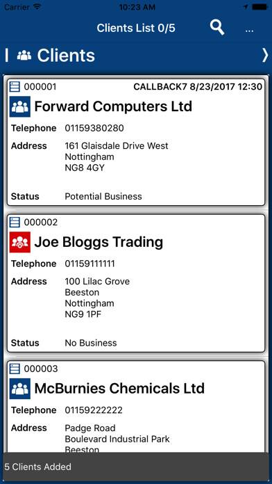 Emulate iPhone app SalesTrip for ForwardOffice using MyAndroid Emulate iPhone app SalesTrip for ForwardOffice using MyAndroid