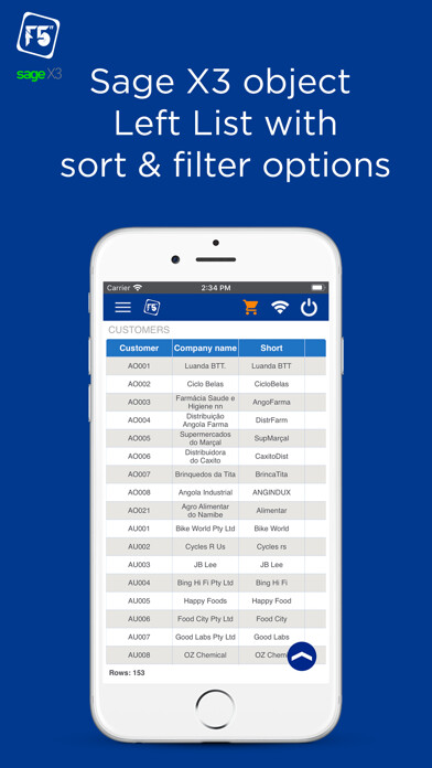 Emulate iPhone app Sales V3 using MyAndroid