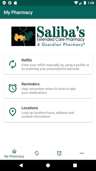 Emulate iPhone app Salibas Extended Care Pharmacy using MyAndroid Emulate iPhone app Salibas Extended Care Pharmacy using MyAndroid