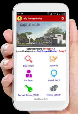 Emulate Android APK SALIM @ Info Properti Plus
