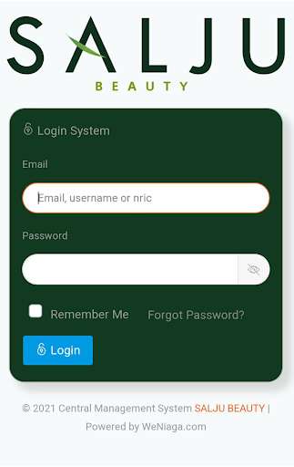Run android online APK Salju Beauty System from MyAndroid or emulate Salju Beauty System using MyAndroid