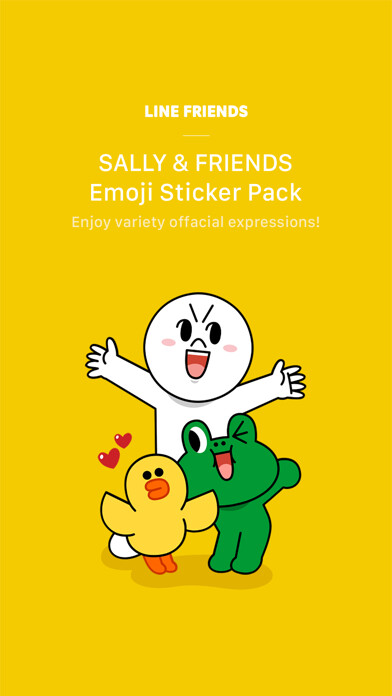Emulate iPhone app SALLY & FRIENDS Emoji Stickers - LINE FRIENDS using MyAndroid Emulate iPhone app SALLY & FRIENDS Emoji Stickers - LINE FRIENDS using MyAndroid
