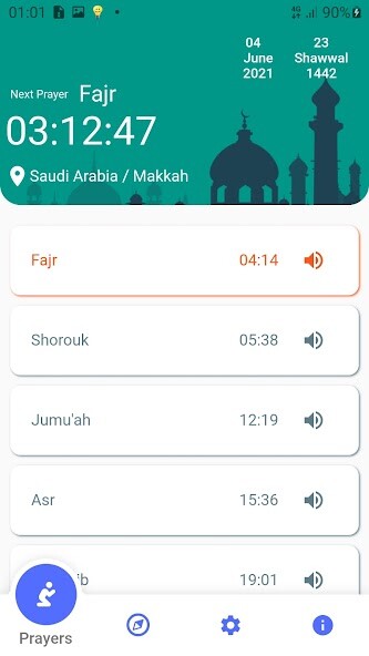 Run android online APK Sally Prayer Times from MyAndroid or emulate Sally Prayer Times using MyAndroid Run android online APK Sally Prayer Times from MyAndroid or emulate Sally Prayer Times using MyAndroid