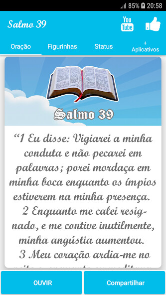 Run android online APK Salmo 39 from MyAndroid or emulate Salmo 39 using MyAndroid