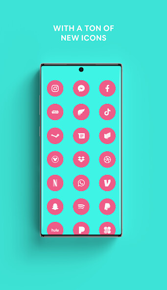 Run android online APK Salmon - A Premium Flatcon Icon Pack from MyAndroid or emulate Salmon - A Premium Flatcon Icon Pack using MyAndroid