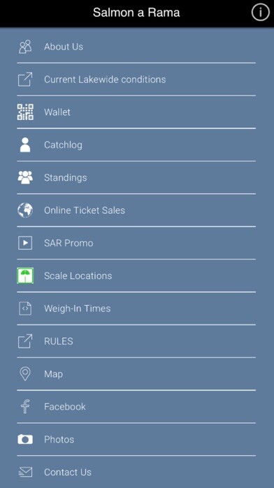 Emulate iPhone app Salmon-a-Rama app using MyAndroid Emulate iPhone app Salmon-a-Rama app using MyAndroid