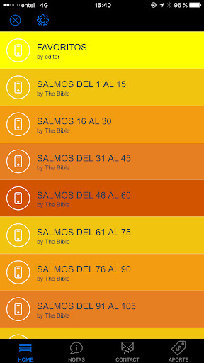 Run android online APK SALMOS 365 - Para reflexionar from MyAndroid or emulate SALMOS 365 - Para reflexionar using MyAndroid