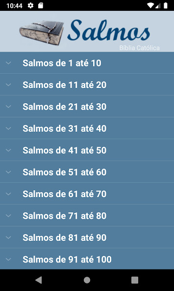 Run android online APK Salmos Católicos em Português from MyAndroid or emulate Salmos Católicos em Português using MyAndroid Run android online APK Salmos Católicos em Português from MyAndroid or emulate Salmos Católicos em Português using MyAndroid