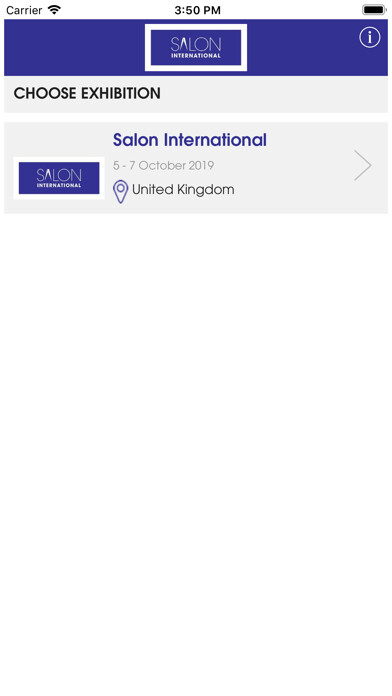 Emulate iPhone app Salon International Show using MyAndroid