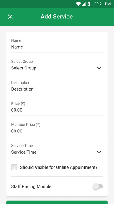 Emulate iPhone app Salonist App using MyAndroid Emulate iPhone app Salonist App using MyAndroid