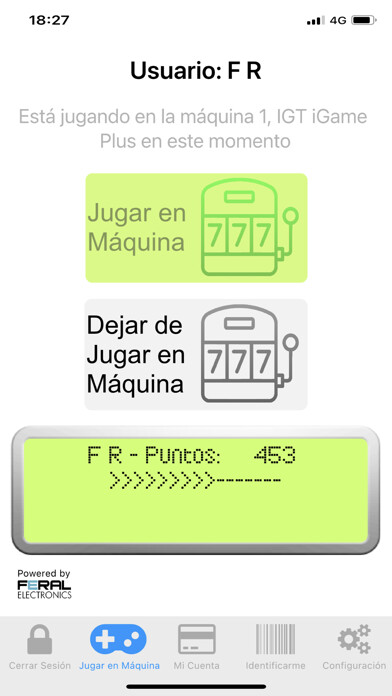 Emulate iPhone app Salon Palmeras using MyAndroid