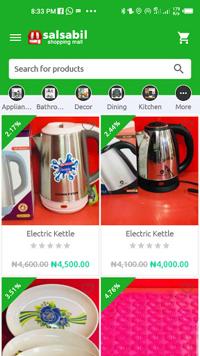 Run android online APK Salsabil Stores from MyAndroid or emulate Salsabil Stores using MyAndroid