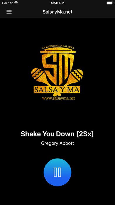Emulate iPhone app SalsayMa.net using MyAndroid