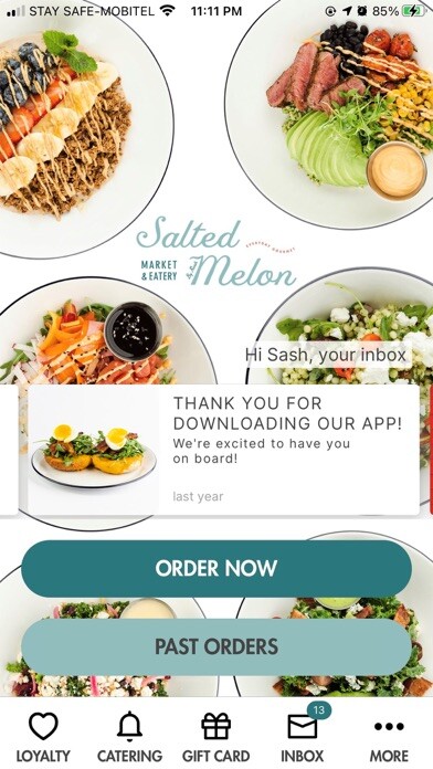 Emulate iPhone app Salted Melon Market & Eatery using MyAndroid Emulate iPhone app Salted Melon Market & Eatery using MyAndroid