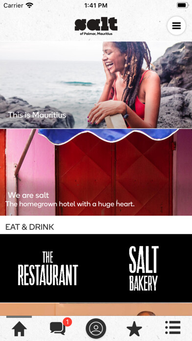 Emulate iPhone app SALT Experience using MyAndroid
