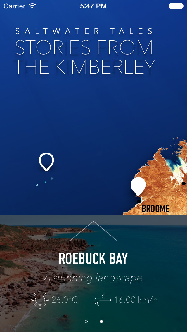 Emulate iPhone app Saltwater Tales using MyAndroid